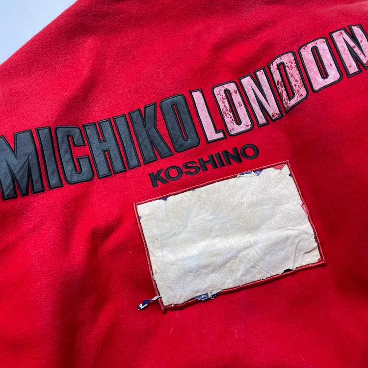 MICHIKO LONDON / 1990s ジップ ジャケット ブルゾン 古着 90s MICHIKO 