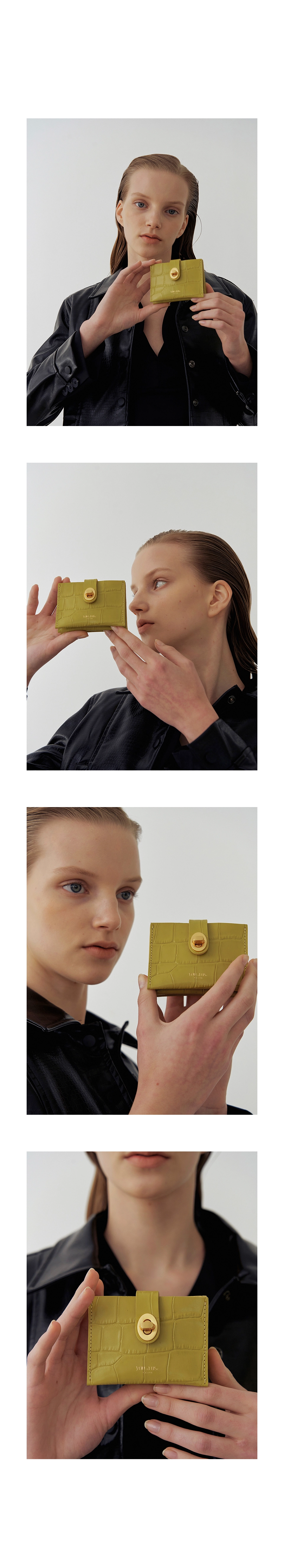 Roto wallet - Croc lime : you a use | Official web-site