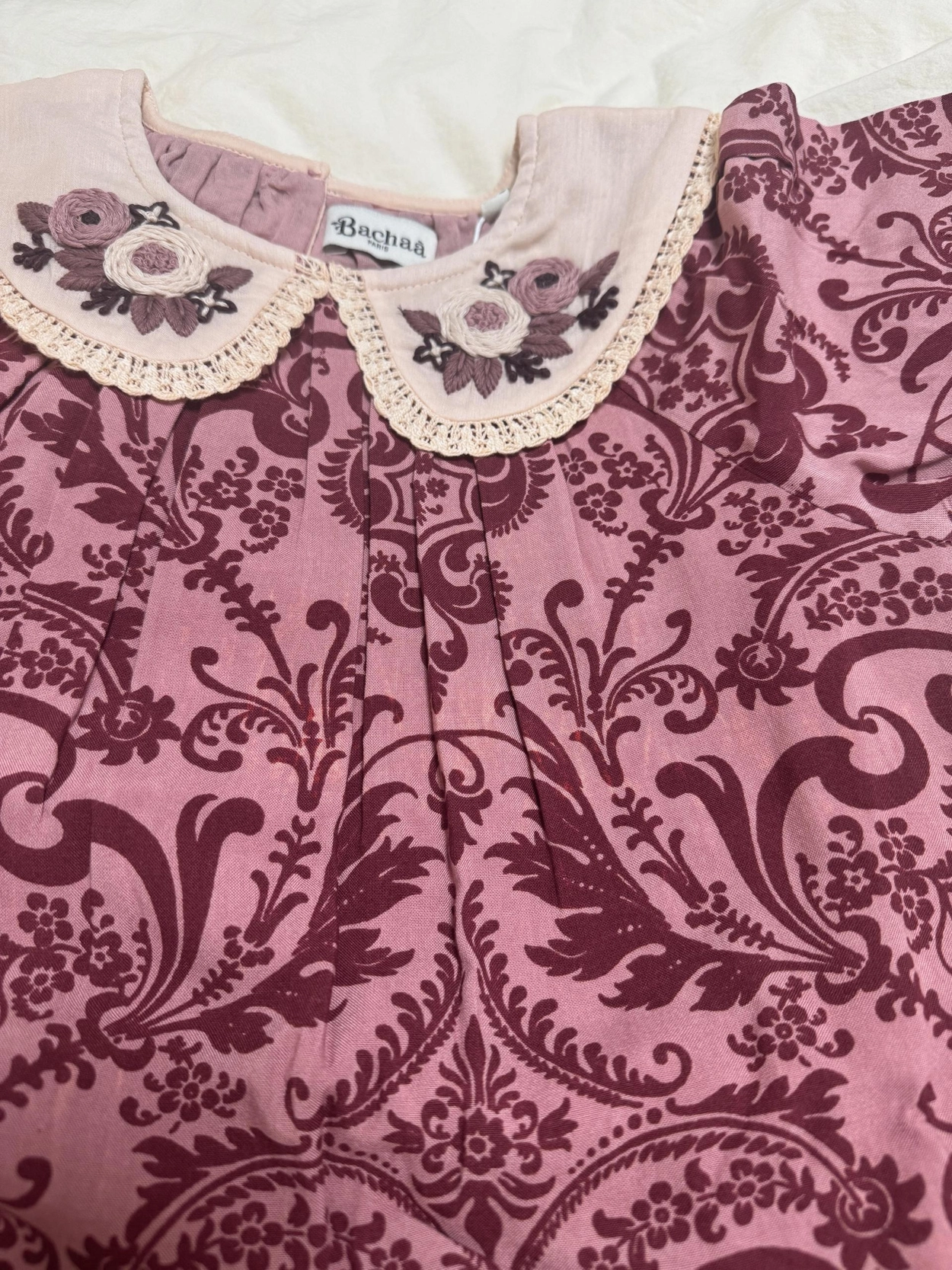 BACHAA Delicia Blouse Olga print 바챠 24AW : 사라앤존 키즈수입편집샵