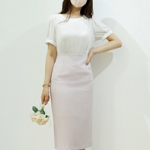 여름 기본 쉬폰 블라우스 라운드 반팔 정장 브라우스 면접룩 데일리 직장인 코디
