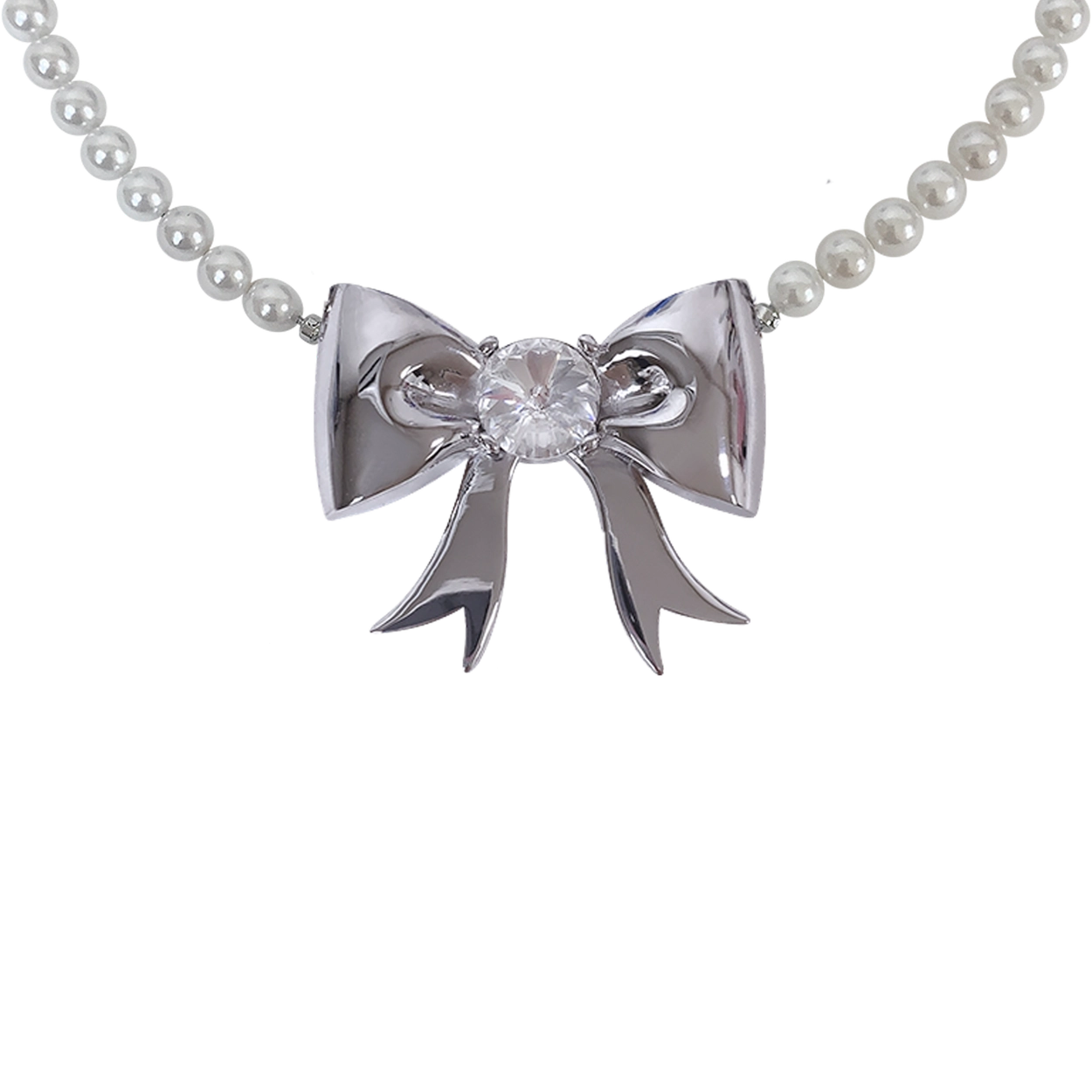 Big ribbon necklace : HURJABOY