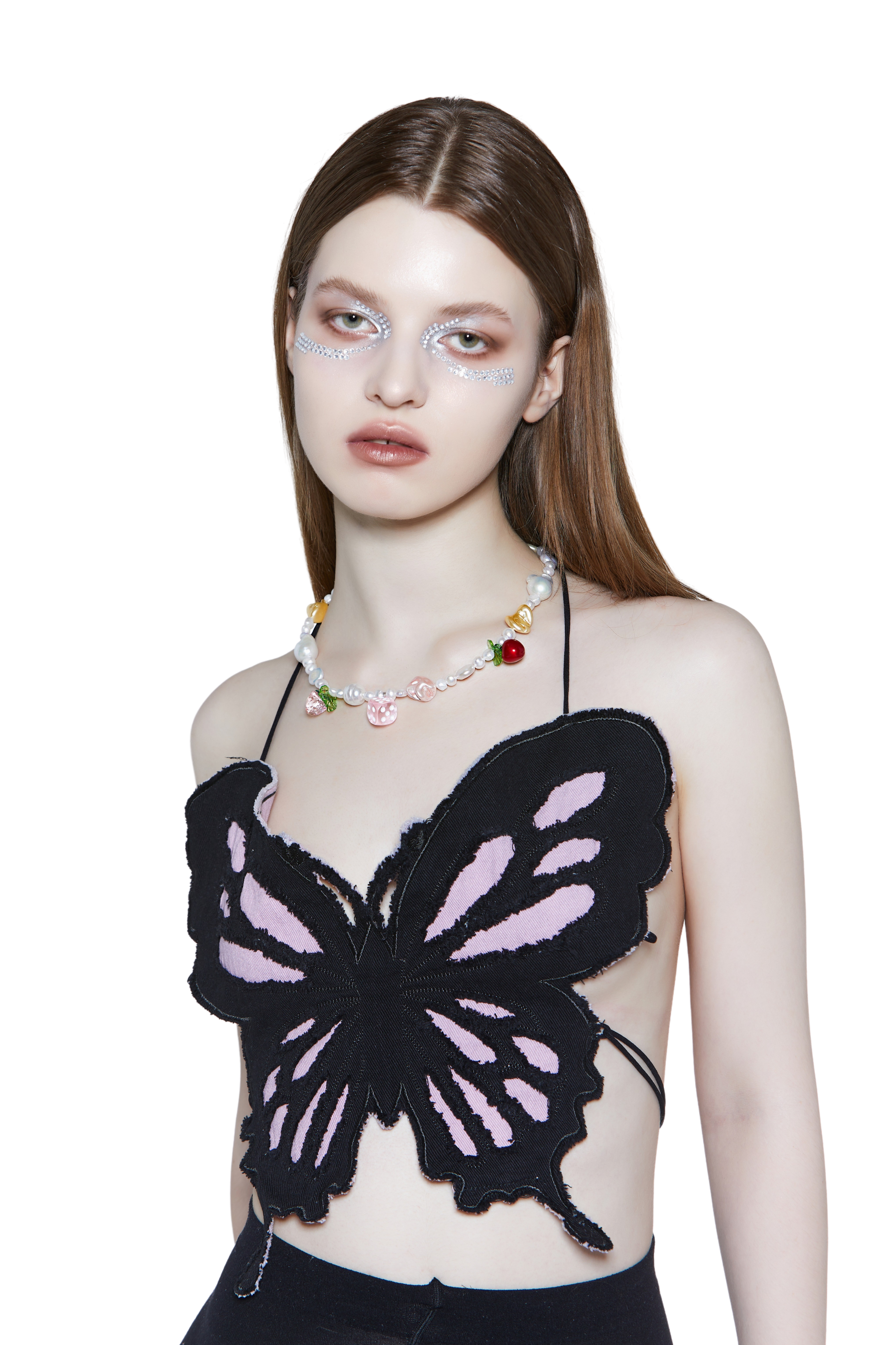 Fruity pearl necklace : HURJABOY