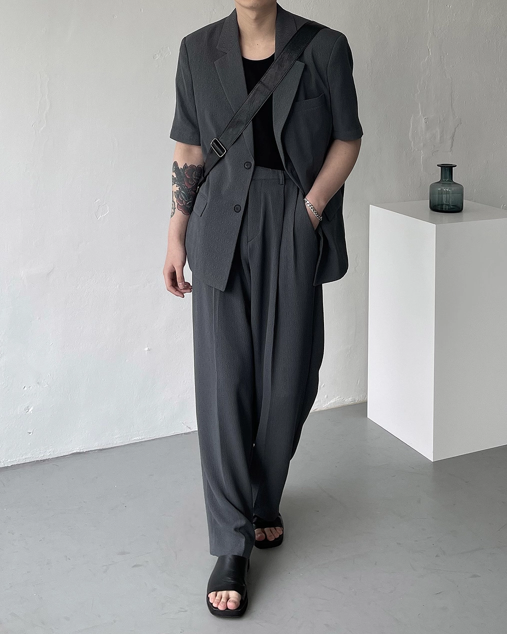 코지네스 여름 린넨 자켓