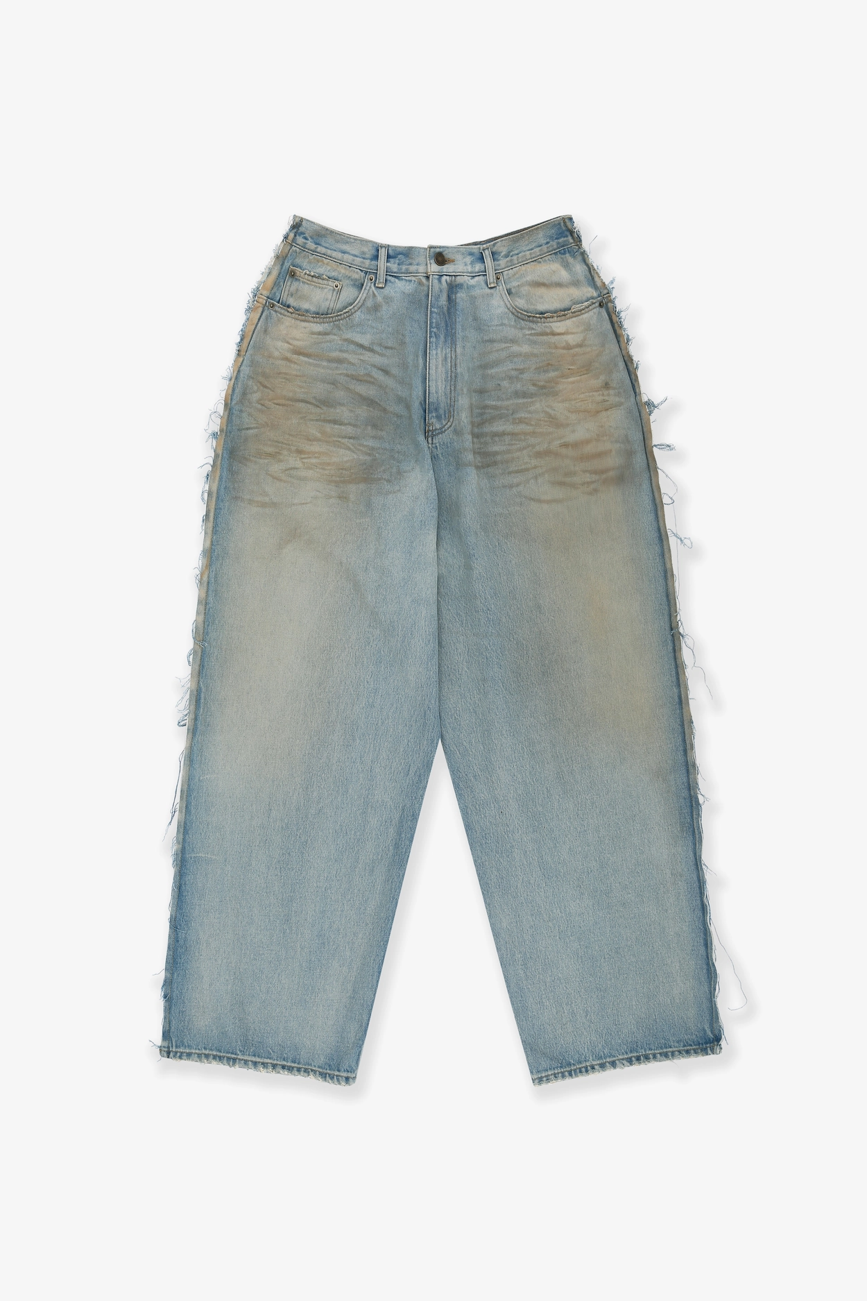 平野紫耀着用 PROJECT GR two faced denim pants - メルカリ