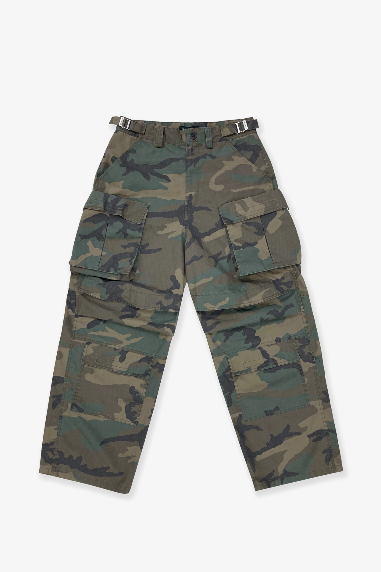 WASHED CARGO PANTS - CAMO : PROJECT G/R