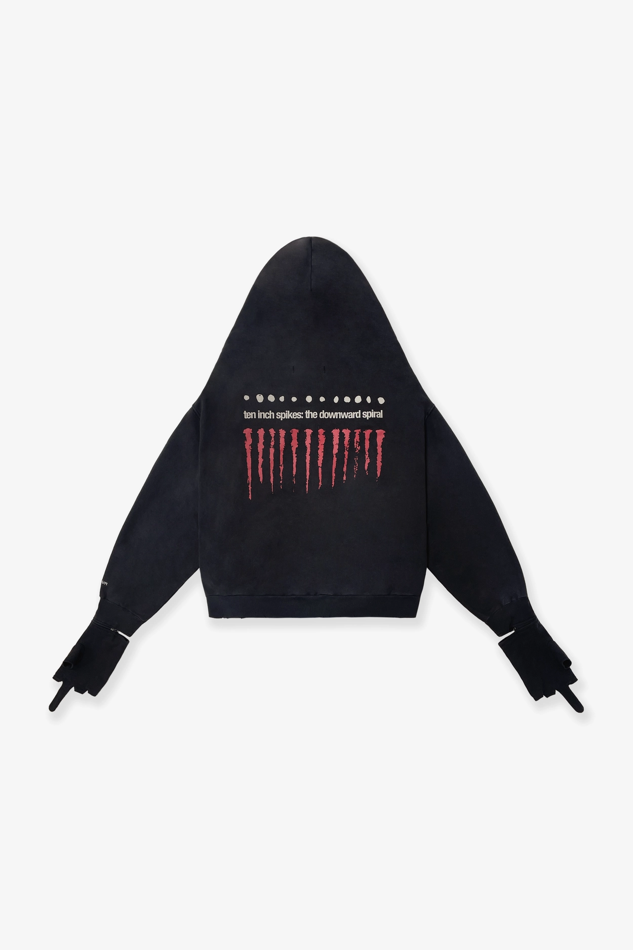 ZYGON ZIP HOODIE - BLACK : PROJECT G/R