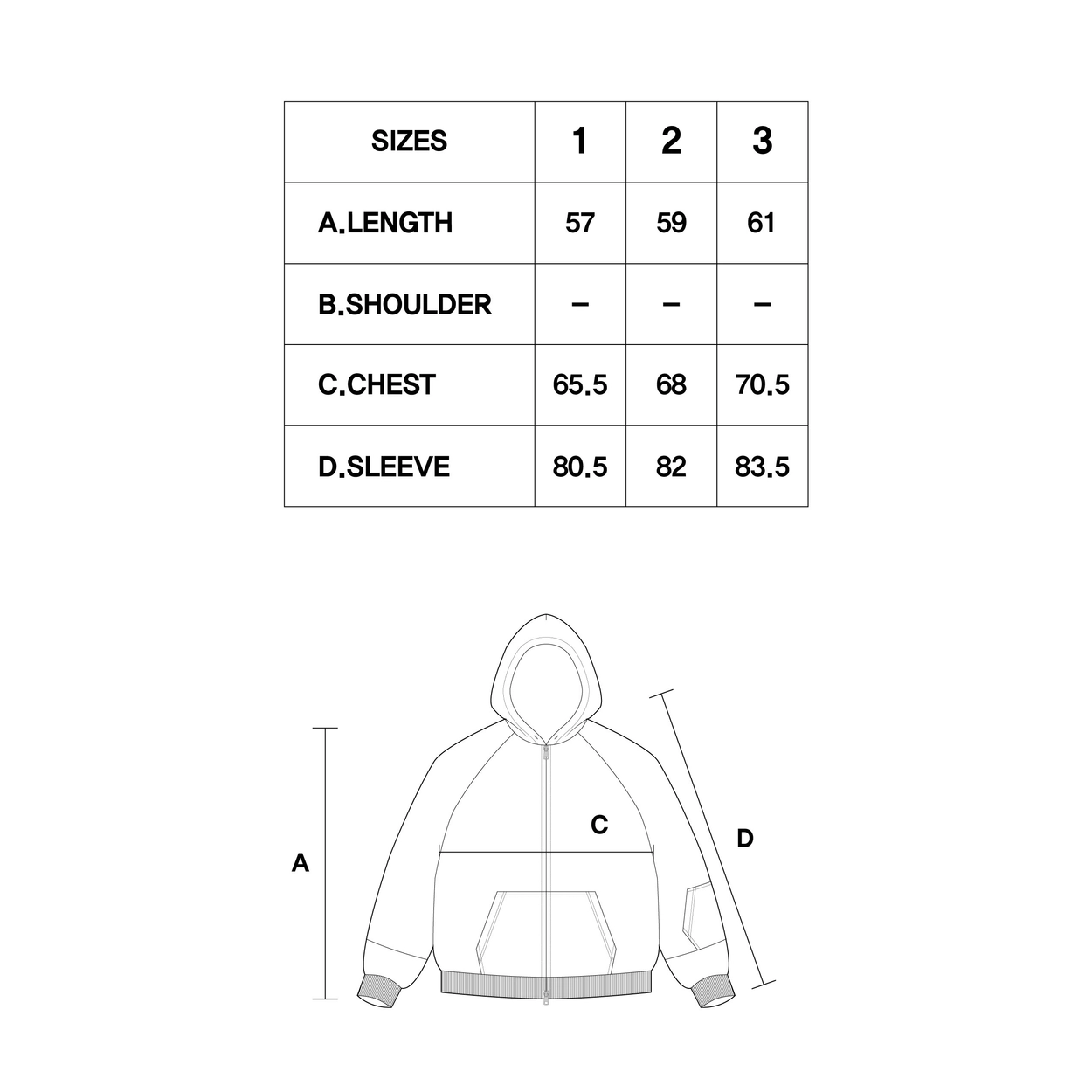 RECONSTRUCTED FOLDED ZIP HOODIE - NAVY : PROJECT G/R RECONSTRUCTED FOLDED ZIP HOODIE - NAVY : PROJECT G/R