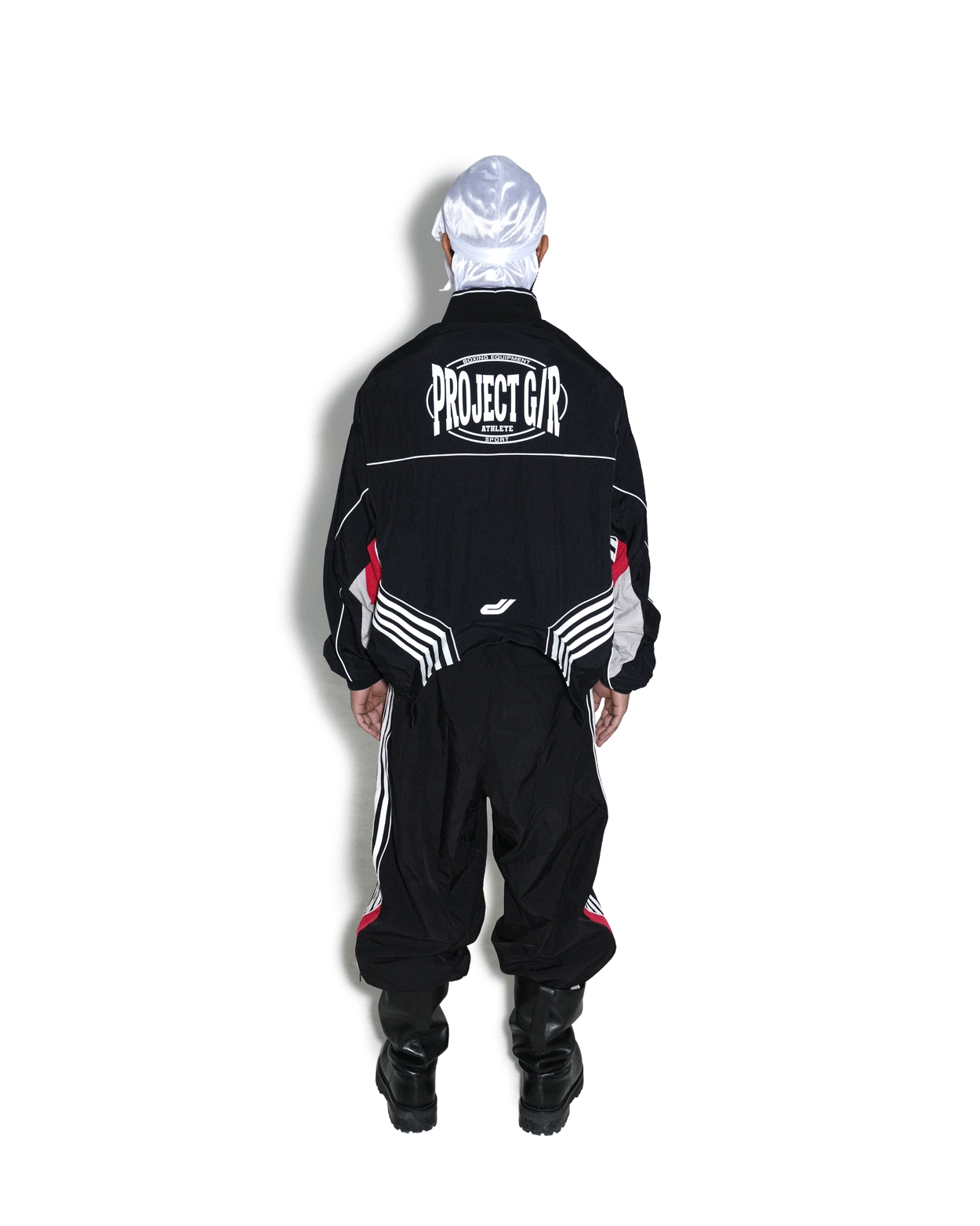 ★人気★【Project G/R】★Upside Down Track Jacket Black UPSIDE DOWN TRACK JACKET - BLACK : PROJECT G/R