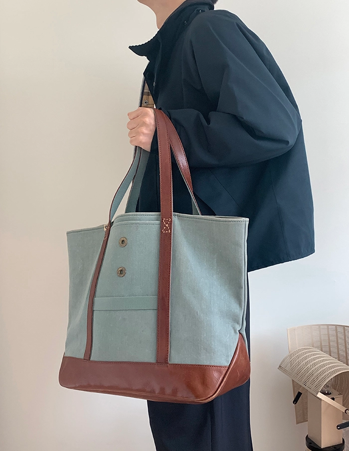 VISVIM Leather tote Bag : lilisun