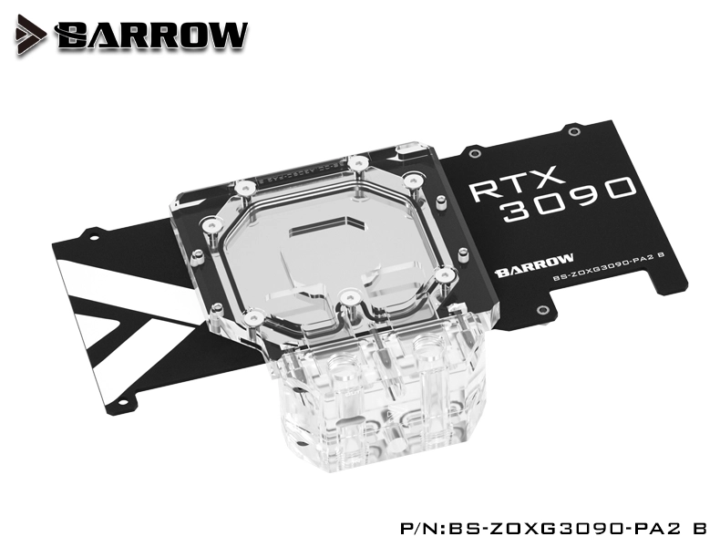 Barrow LRC2.0 full coverage GPU Water Block for ZOTAC 3090 X