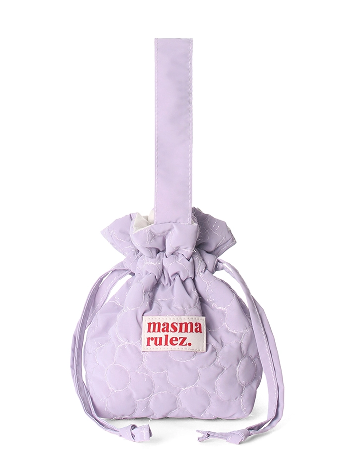 ◆masmarulez◆ Pouch set mini ver glossy tote cross bag Lila MUSINSA | MASMARULEZ [INT][POUCH SET] mini ver. glossy tote