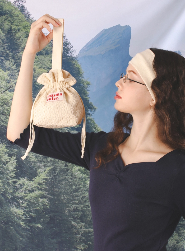 【masmarulez】Stitched cotton mini bag MUSINSA | MASMARULEZ [INT] Stitched cotton mini bag