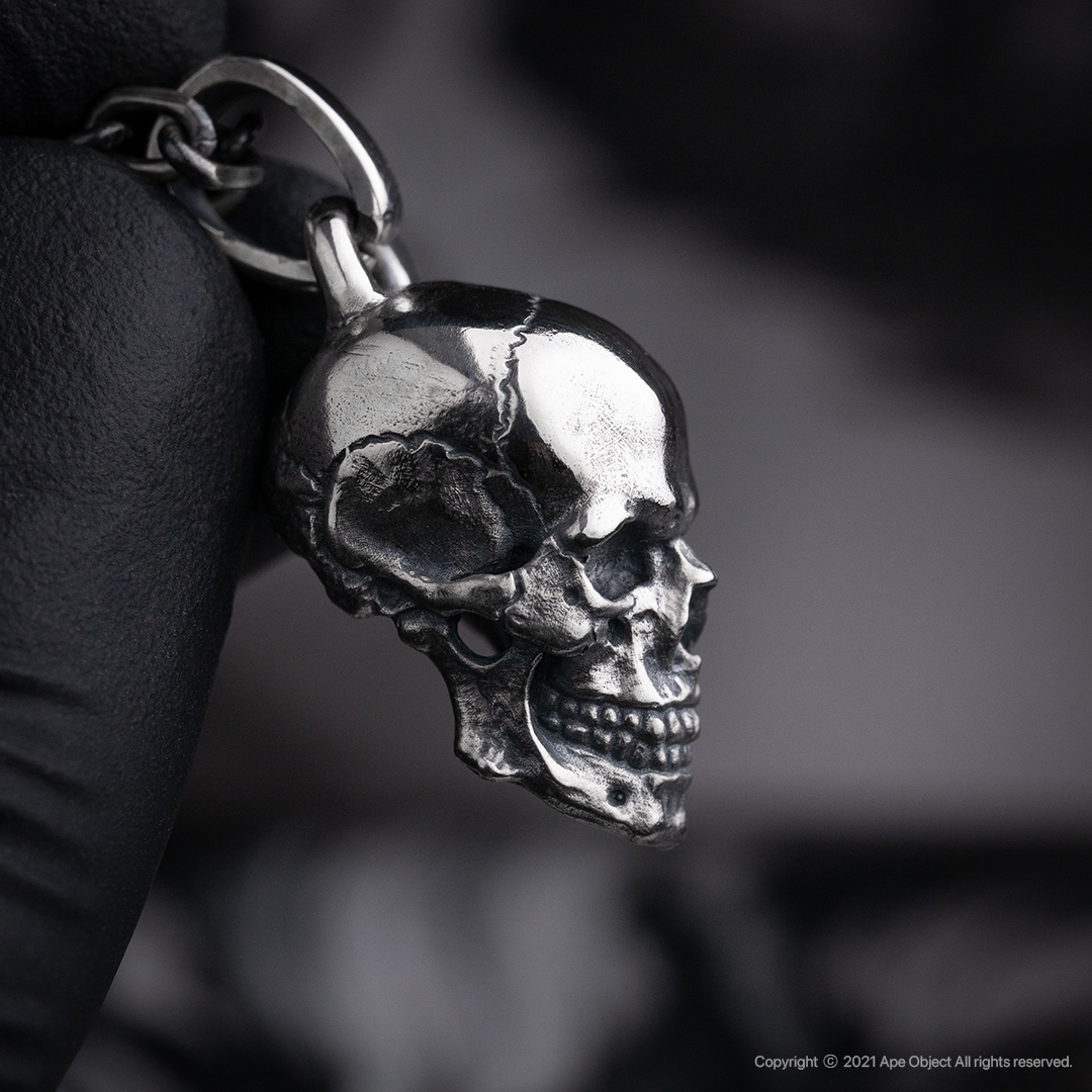 Small Skull PendantㆍSilver 925 : Ape Object
