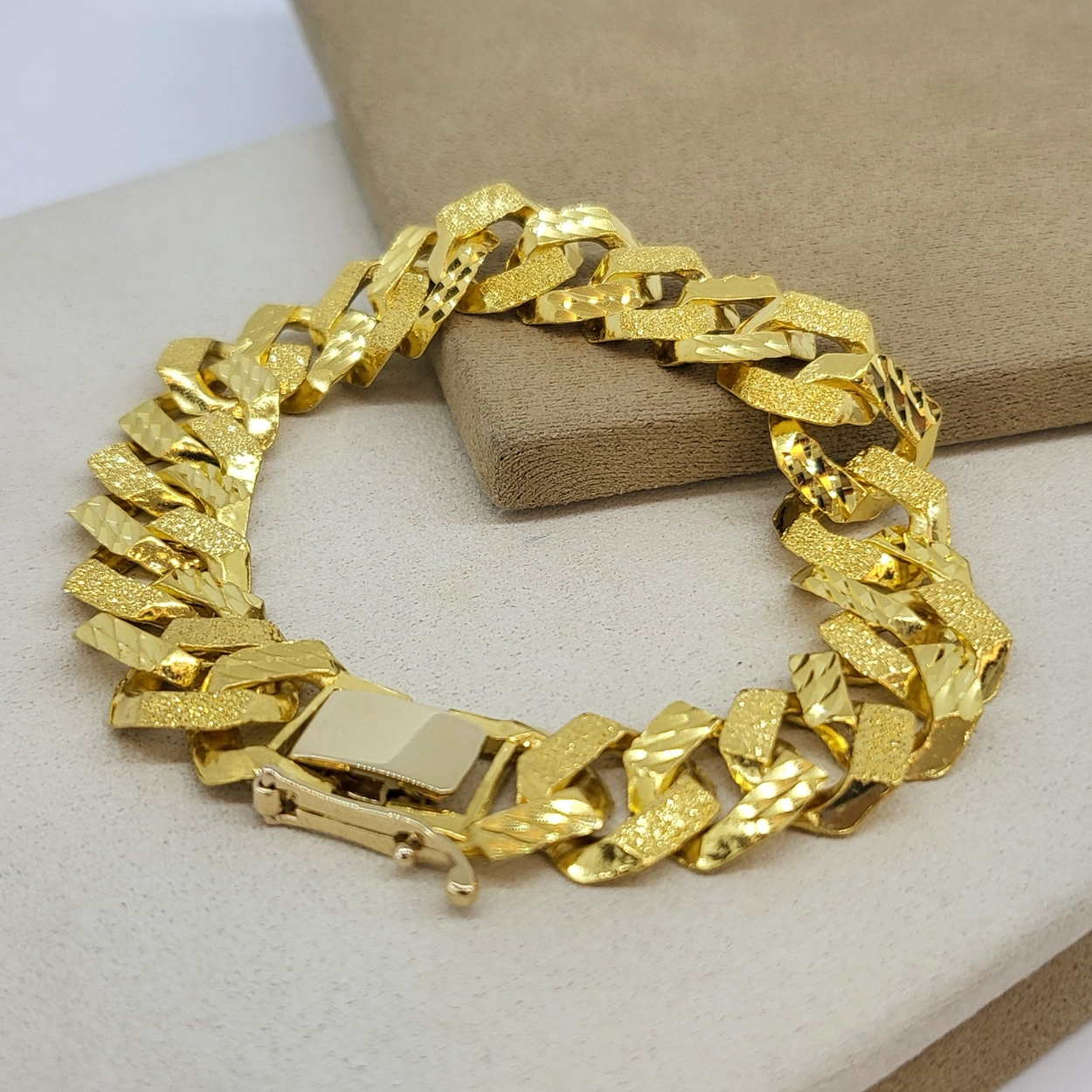 24k 순금 10돈 팔각콤비 광폭 체인 팔찌 : 좋은 금, 은 싸게 사고 비싸게 팔기 (위탁매매)