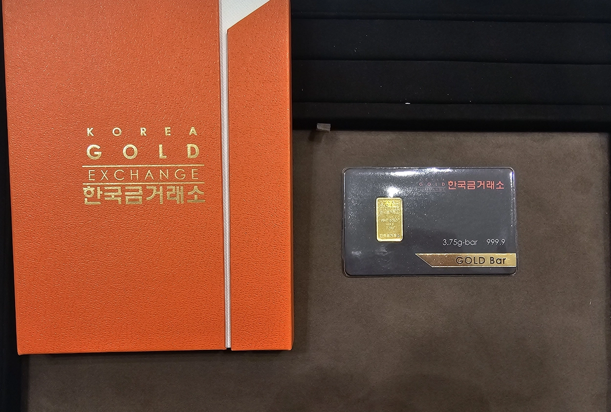 한국금거래소 골드바 3.75g : 좋은 금, 은 싸게 사고 비싸게 팔기 (위탁매매)