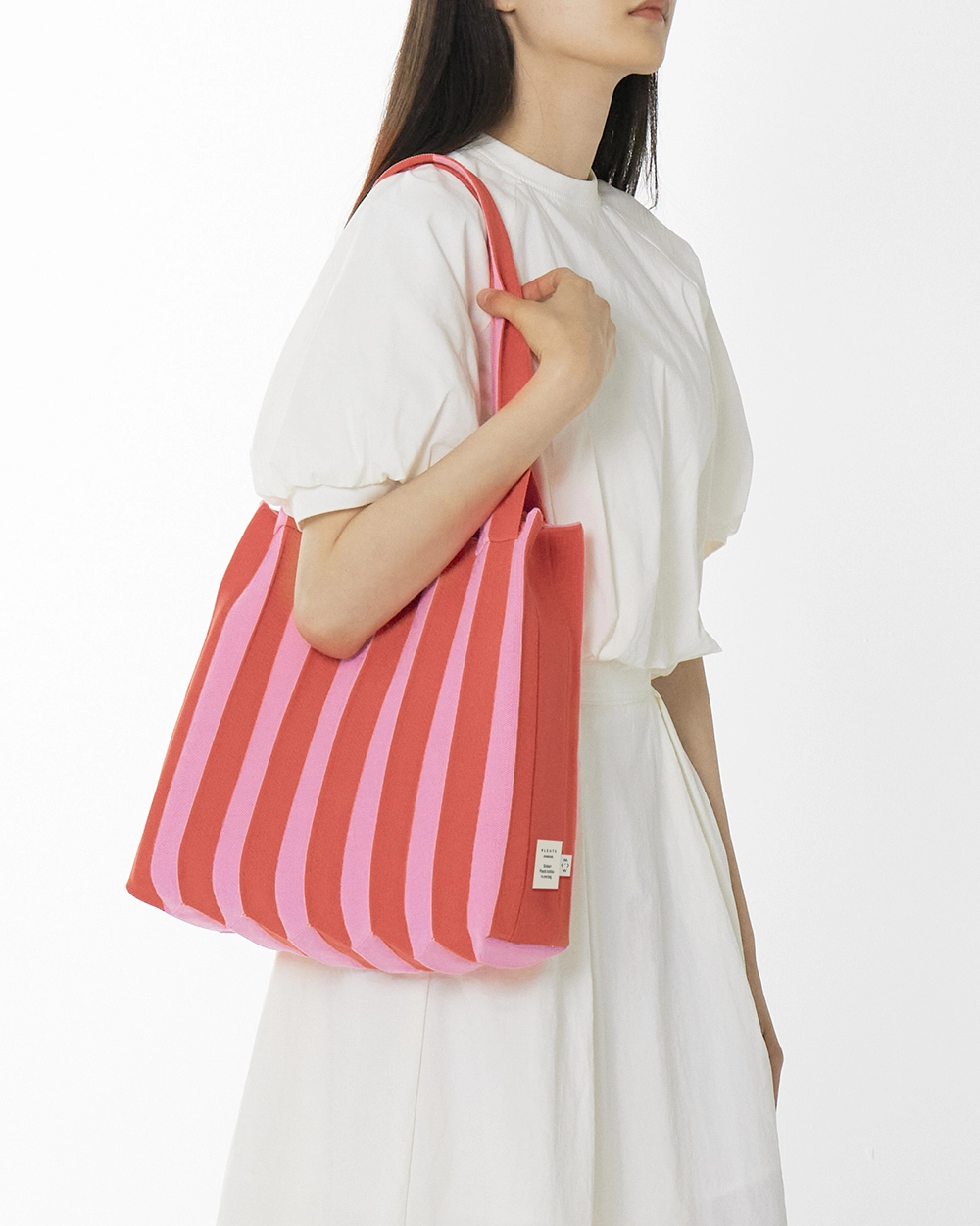 PLEATS MAMA 正規品関税込み HEART BAG RED レッド（赤）系 韓国 PLEATS MAMA(プリーツママ) バッグ・カバン