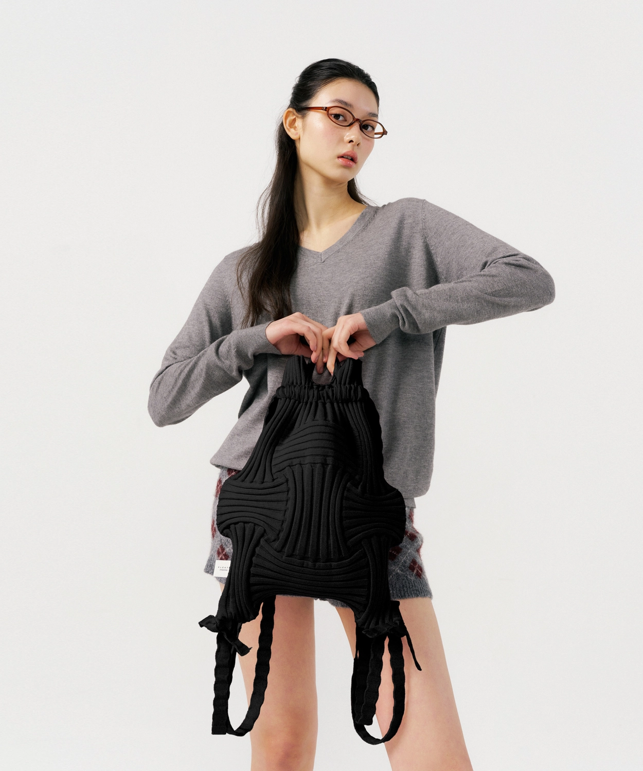 PLEATSMAMA: Sustainable Knit Pleats Bag