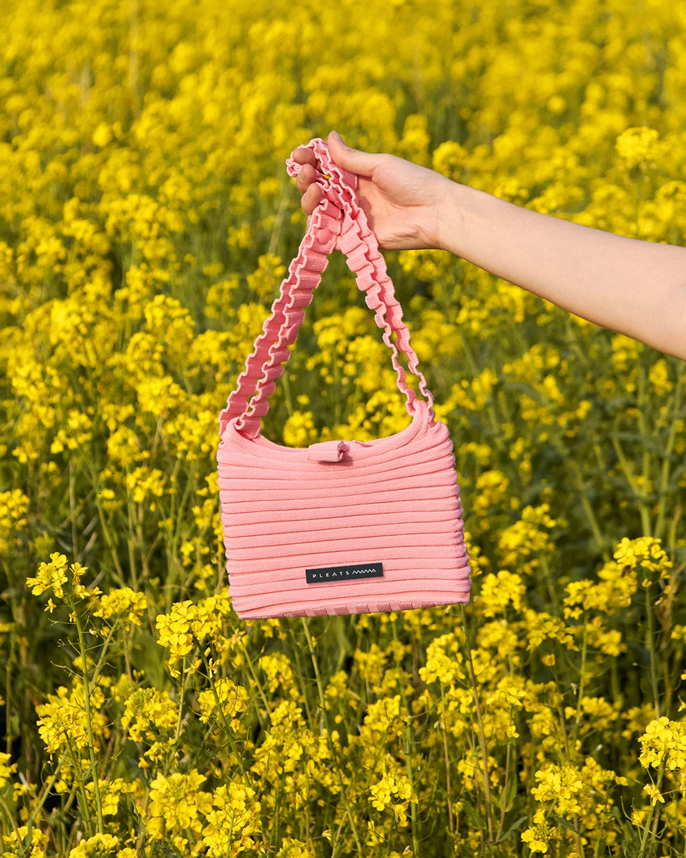 ◆PLEATS MAMA◆ Melody Bag Pink 5000957677 New Melody Bag S Light Pink : PLEATSMAMA: Sustainable Knit