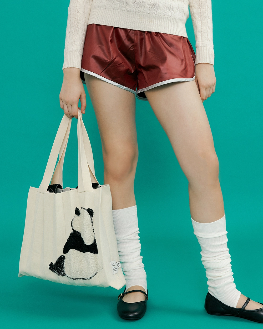 PLEATS MAMA 正規品関税込みPANDA EDITION 2WAY BAG GIANT PANDA PANDA EDITION] 2WAY SHOPPER BAG GIANT PANDA : PLEATSMAMA