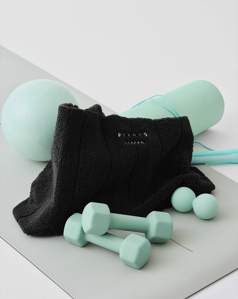 PLEATS MAMA ♥ Poodle Oversized Tote Bag /追跡付 POODLE OVERSIZED TOTE BAG BABY BLUE : PLEATSMAMA
