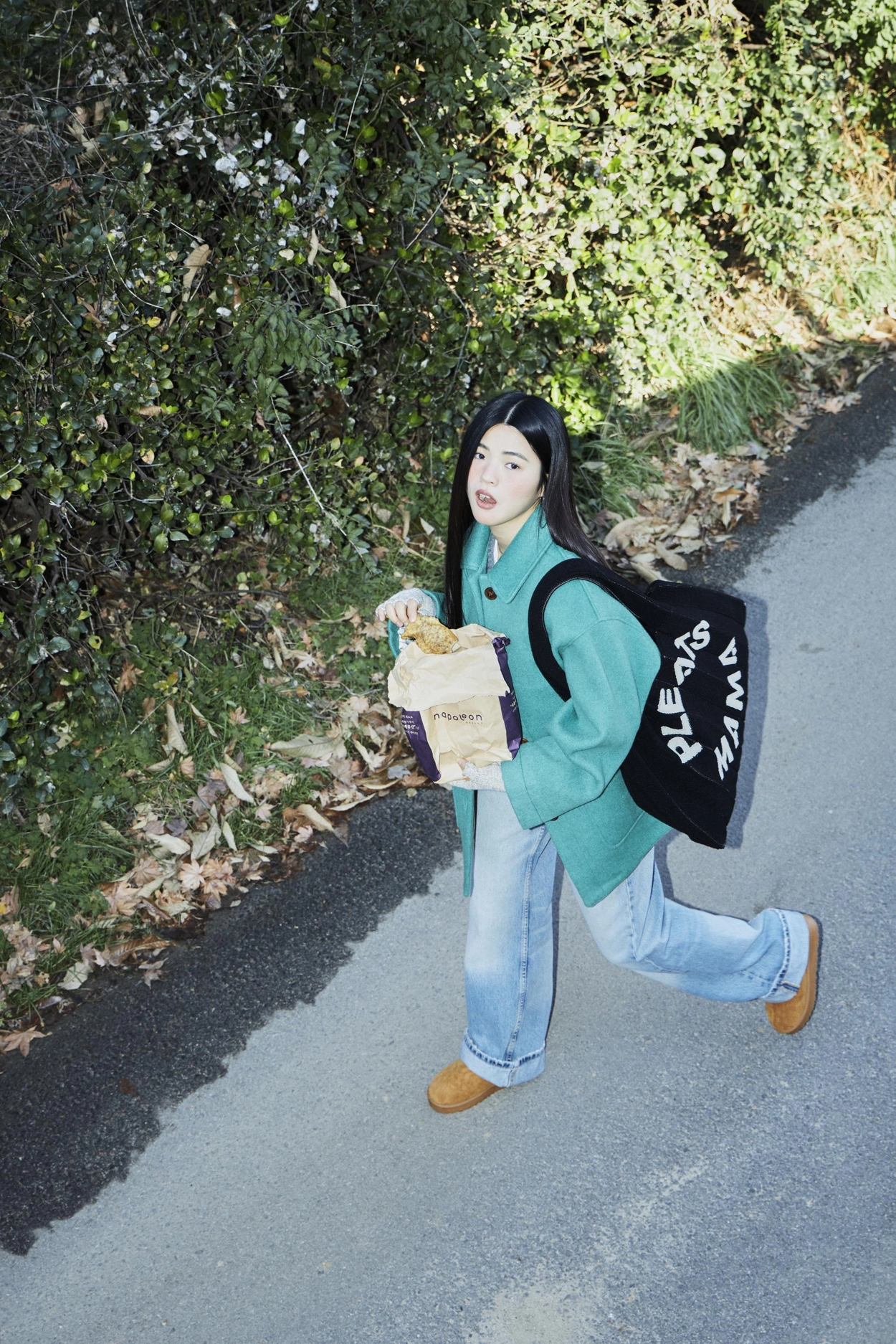 PLEATS MAMA ♥ Poodle Microbag /追跡付 POODLE MICRO BAG RED : PLEATSMAMA: Sustainable Knit Pleats Bag