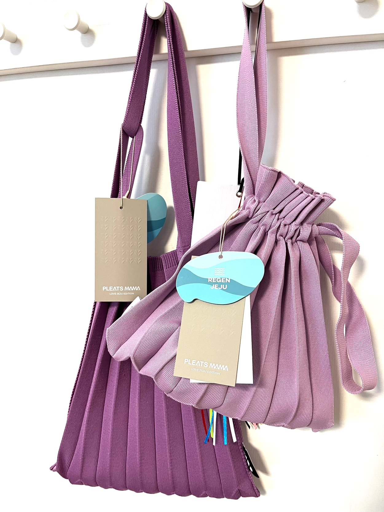 【PLEATS MAMA】ラビット ミニバブルバッグ CREAM CHERRY BLOSSOM EDITION] Mini Bubble Bag Cream : PLEATSMAMA