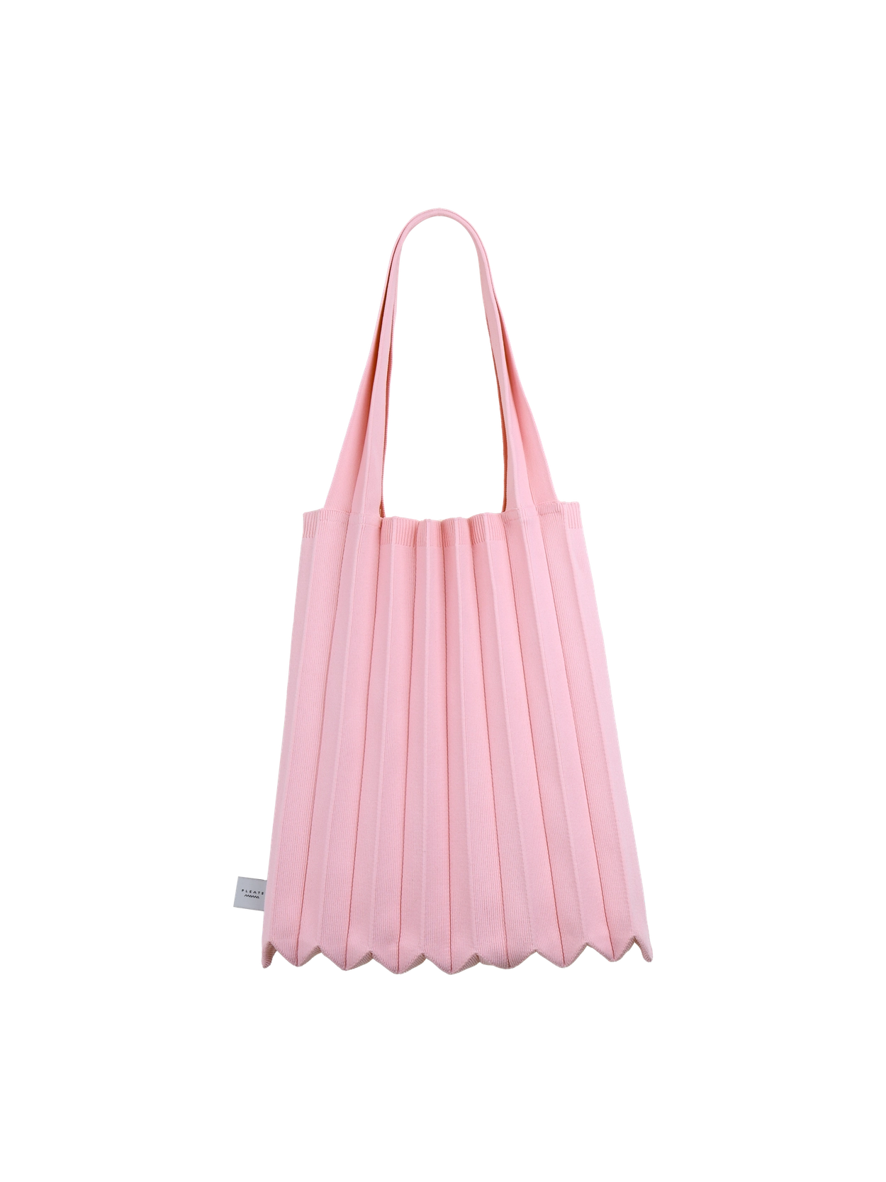 PLEATS MAMA 正規品関税込み 2WAY BAG HORIZONTAL INDIE PINK PLEATSMAMA: Sustainable Knit Pleats Bag