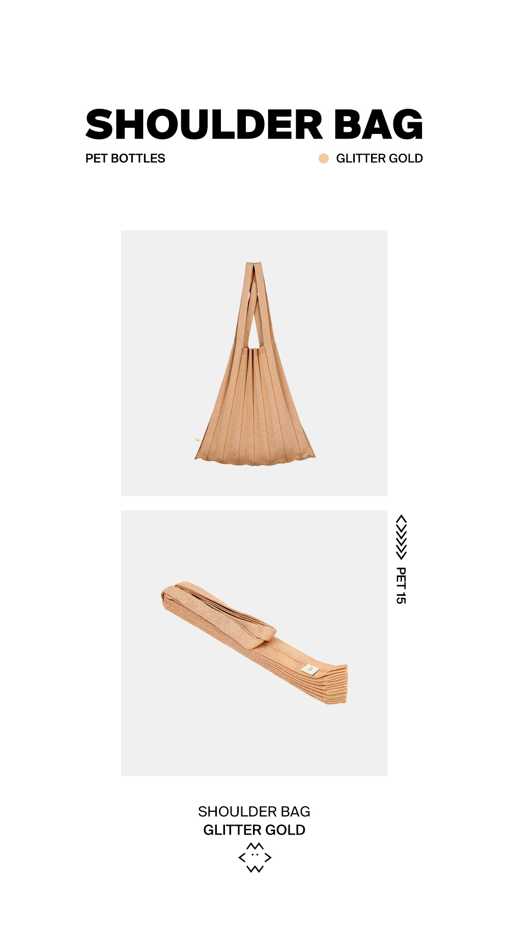 ◆PLEATS MAMA◆ Nano Bag Glitter Gold 5007453397 Nano Bag Glitter Blue : PLEATSMAMA: Sustainable Knit Pleats Bag