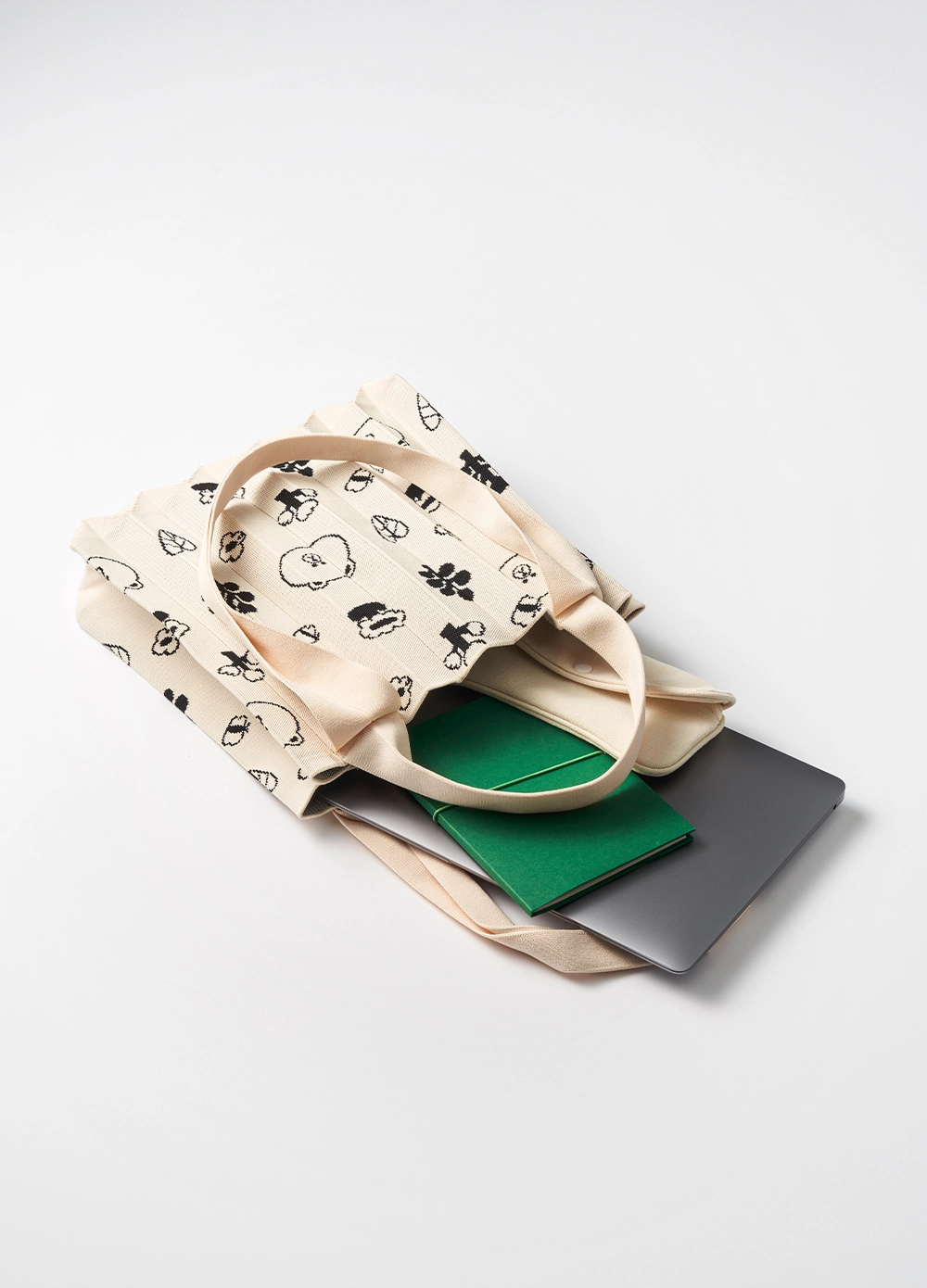 LINE FRIENDS Edition] 2Way Shopper Bag Chocolate