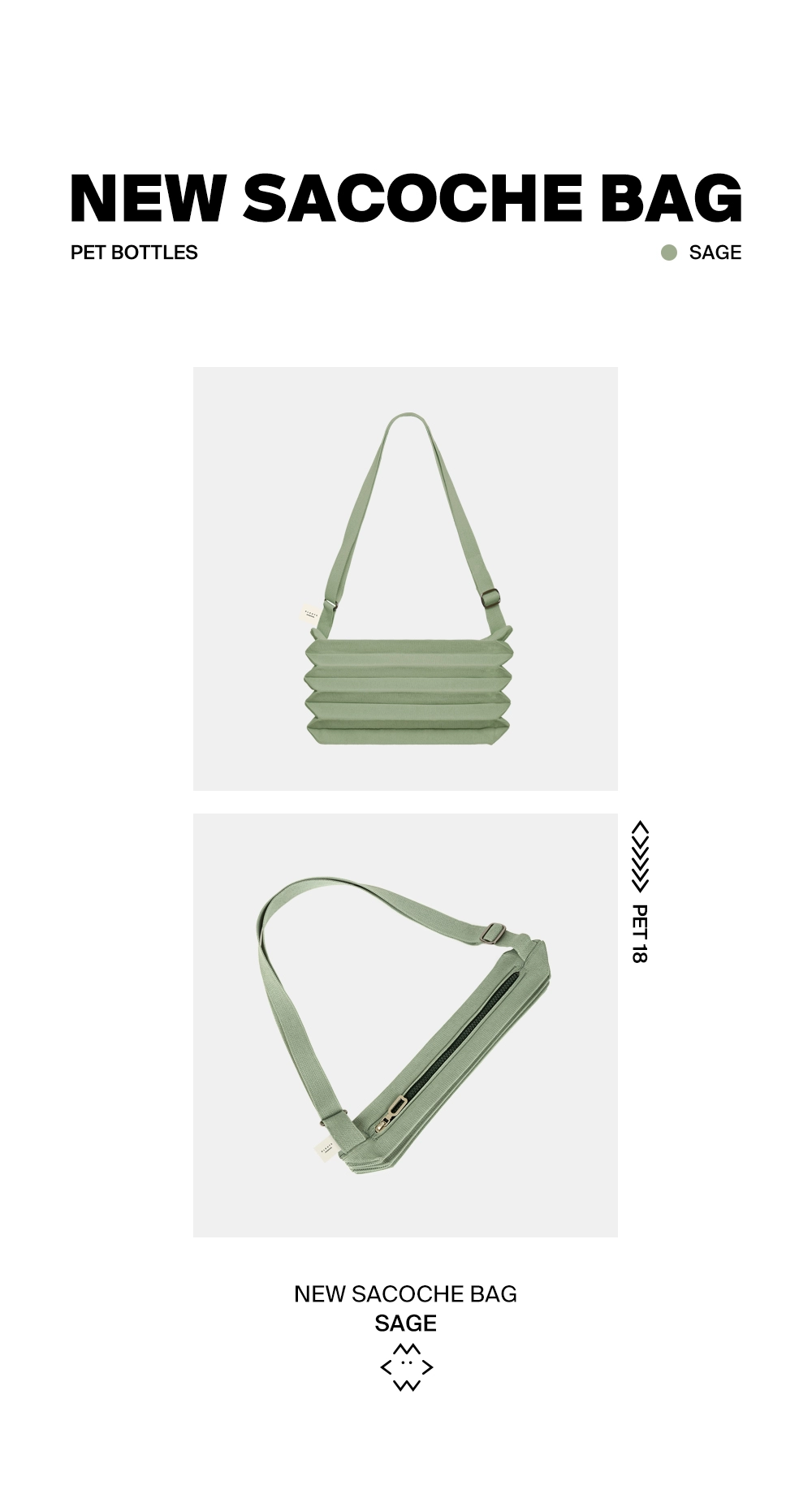 PLEATS MAMA 正規品関税込み NEW SACOCHE BAG GREY New Sacoche Bag Bultina Market Edition Grey : PLEATSMAMA