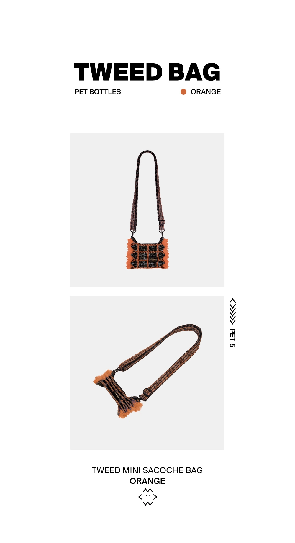 PLEATS MAMA ツイードポシェット Tweed Mini Sacoche Bag ３色 TWEED MINI SACOCHE BAG LIME : PLEATSMAMA: Sustainable Knit