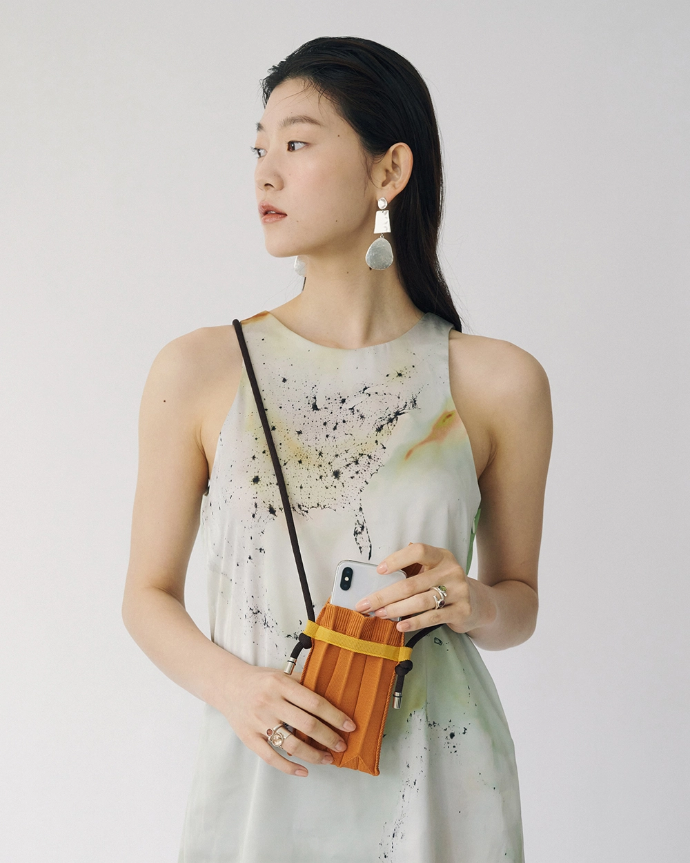 ◆PLEATS MAMA◆ Nano Bag Glitter Gold 5007453397 Nano Bag Glitter Blue : PLEATSMAMA: Sustainable Knit Pleats Bag