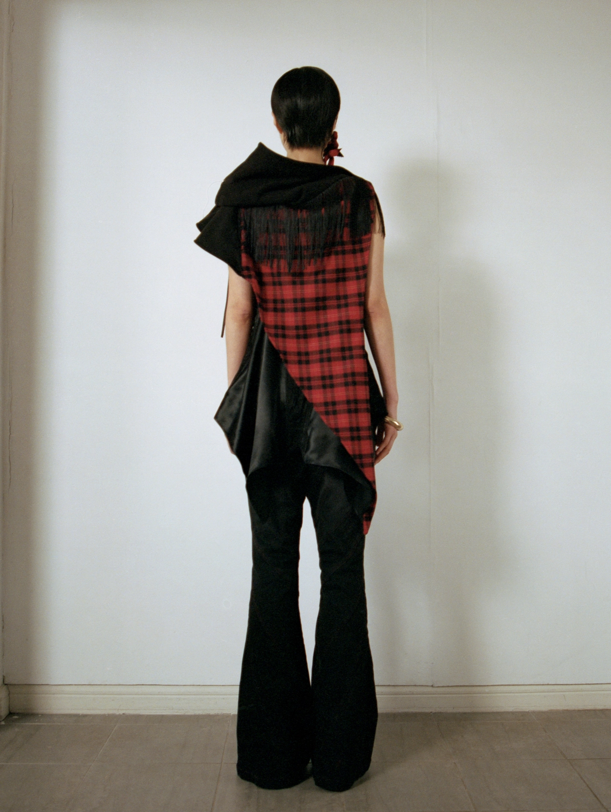 小物 291295 homme bleach fringe scarf 00s FRINGED SCARF - Ecru | ZARA Spain