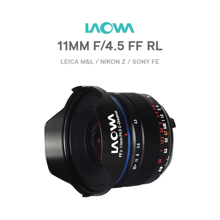 LAOWA 11mm F4.5 FF RL ライカM用 Laowa 11mm f/4.5 FF RL - LAOWA Camera Lenses