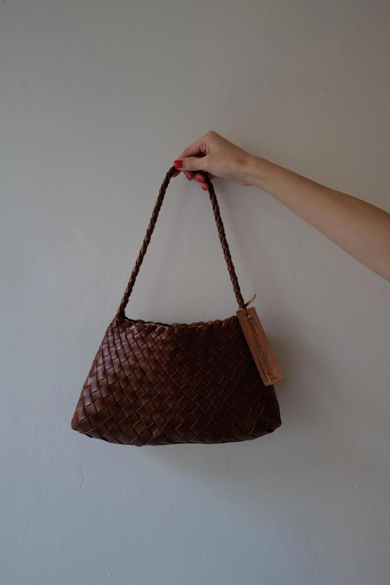 トートバッグ [Graymansion] Garden Basket/Weaving Shoulder Bag (4colors) Gardener Basket_Weaving Shoulder Bag : 그레이맨션 GREY MANSION
