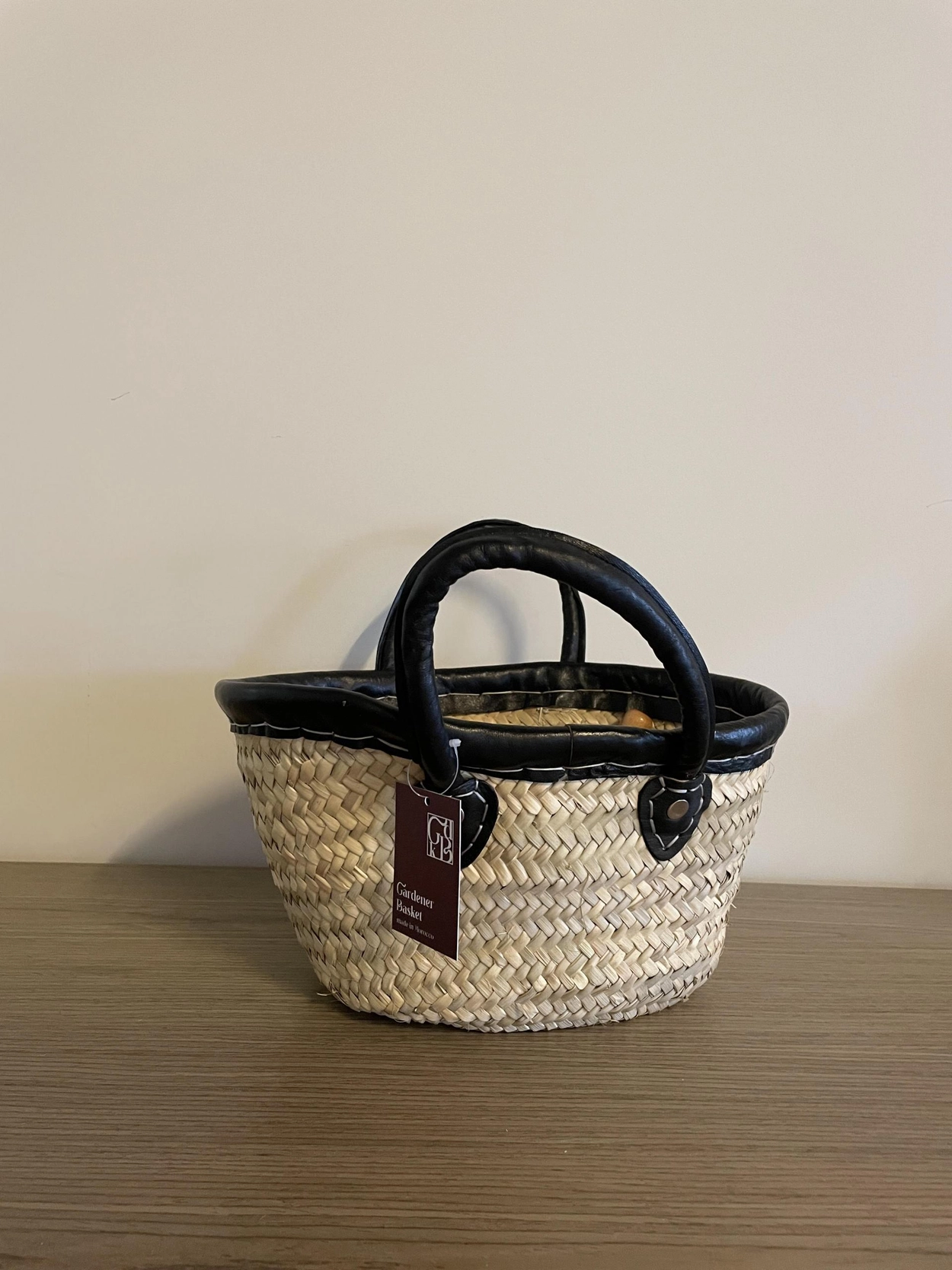 Gardener Basket Flat Bag(Black,Brown,White) : 그레이맨션