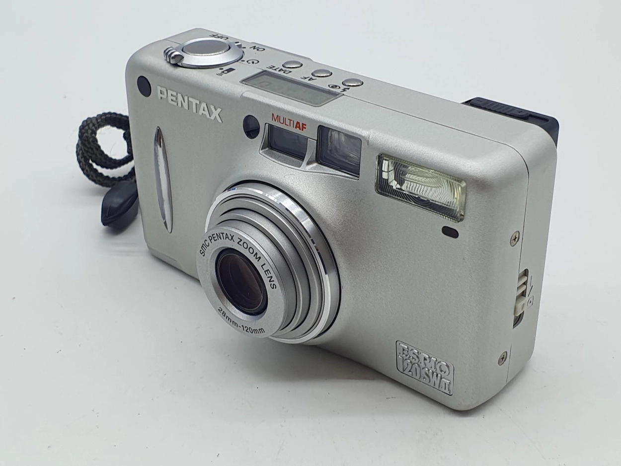 【R2342】PENTAX ESPIO 120SWⅡ ペンタックス エスピオ PENTAX ESPIO 120 SW II シルキーブルー カメラ