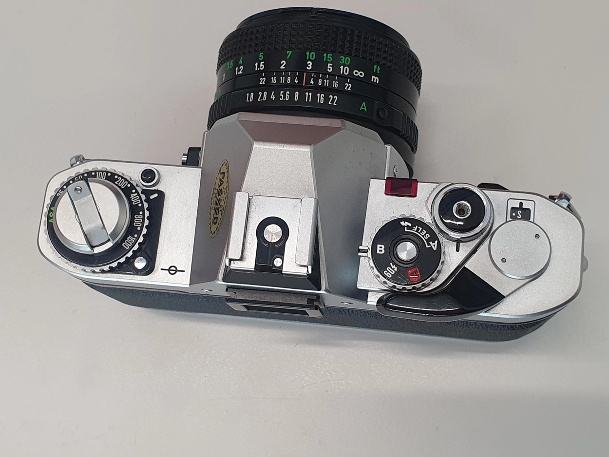 캐논 Canon AV-1 + 50mm FD Lens : 루트카메라 필카 필름카메라