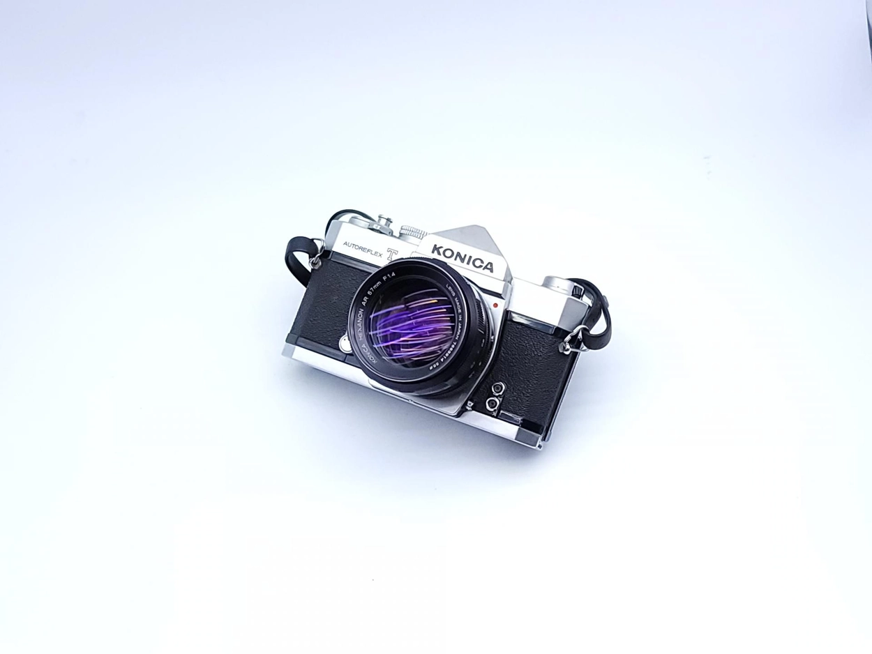 코니카 오토플렉스 T + 57mm f1.4 hexanon A007 : 루트카메라 필카