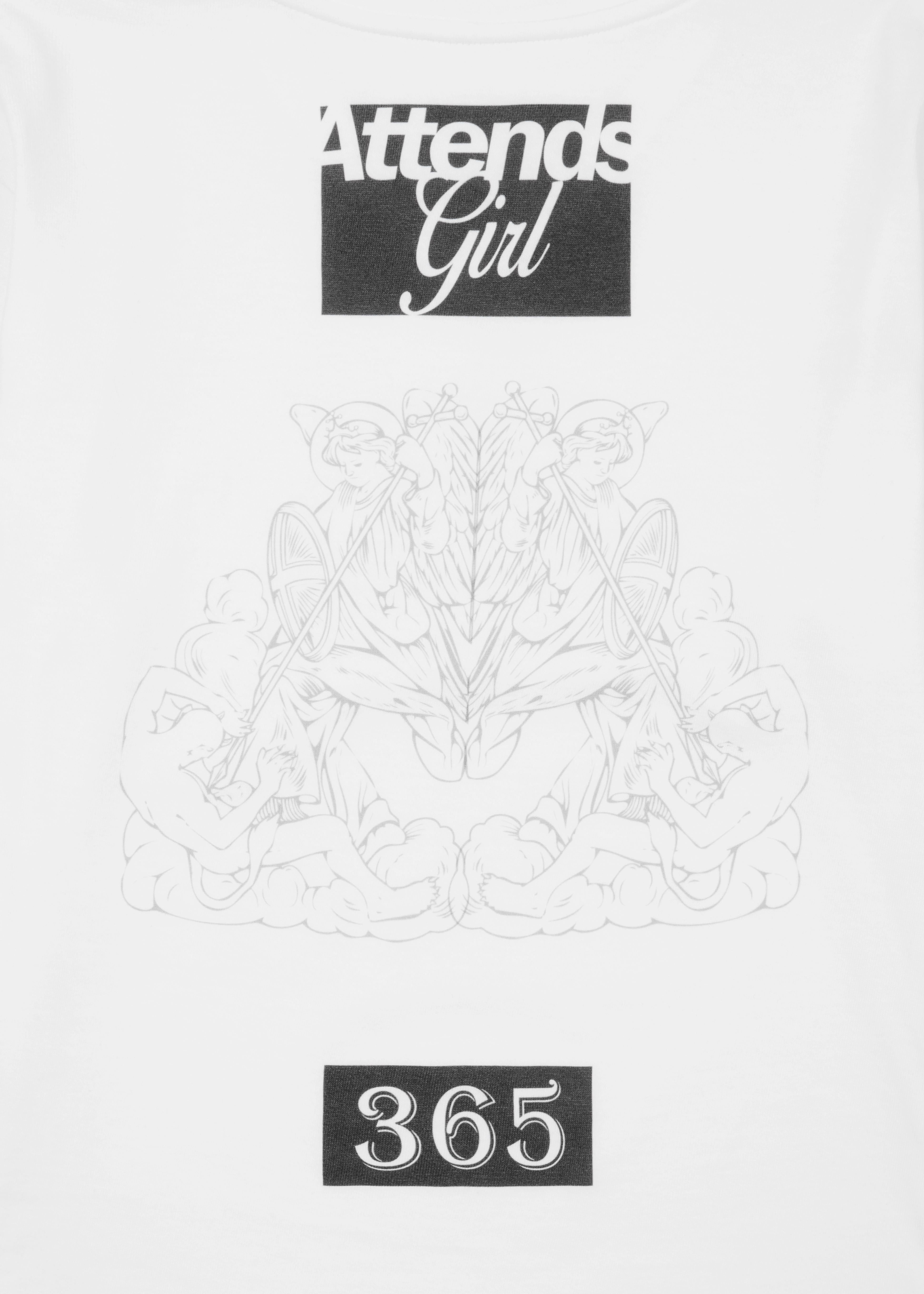 Mama tee shirt (White) : attendsKR