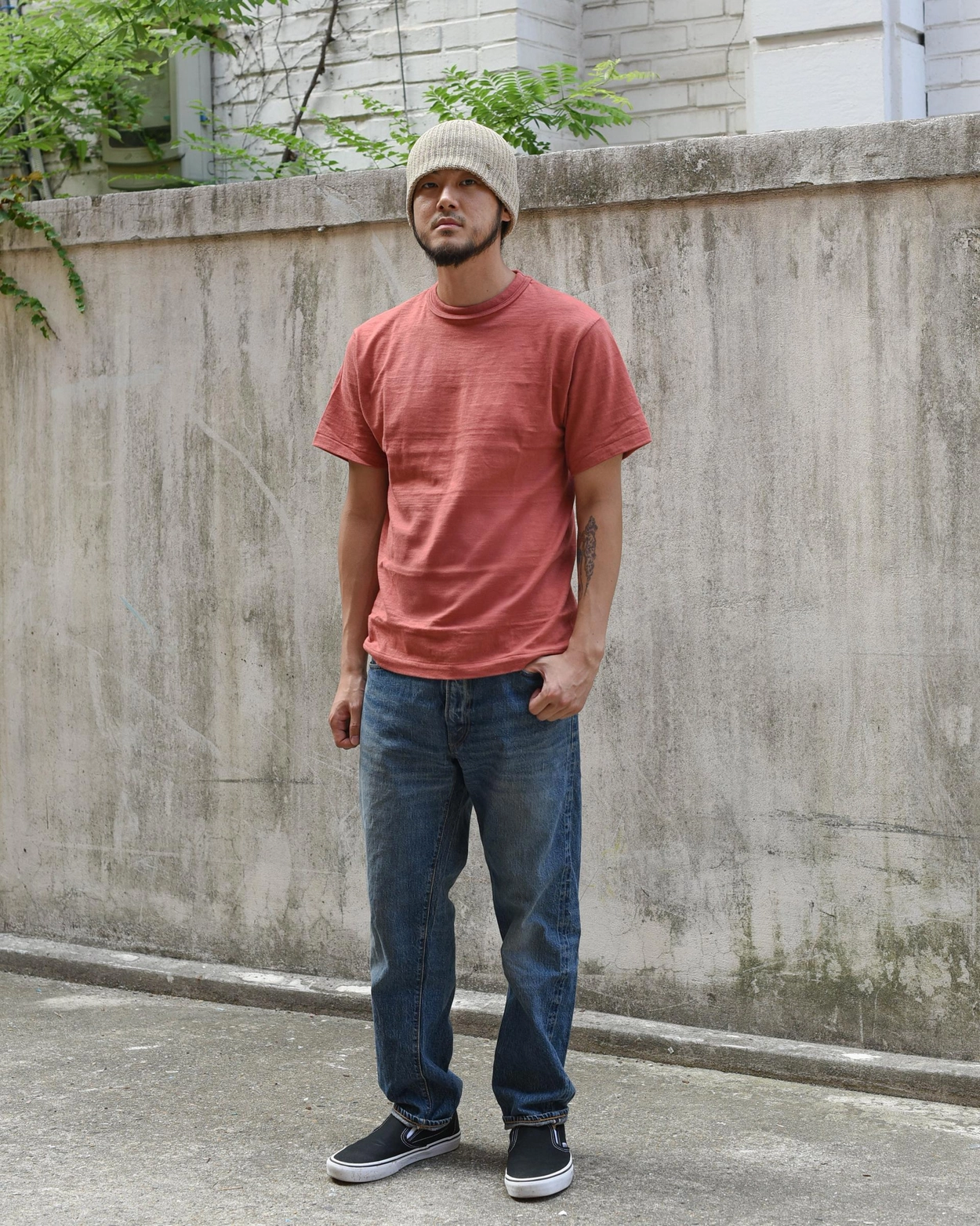2nd Hand 1105 Denim Pants Used Wash [Medium Washed] : Semi