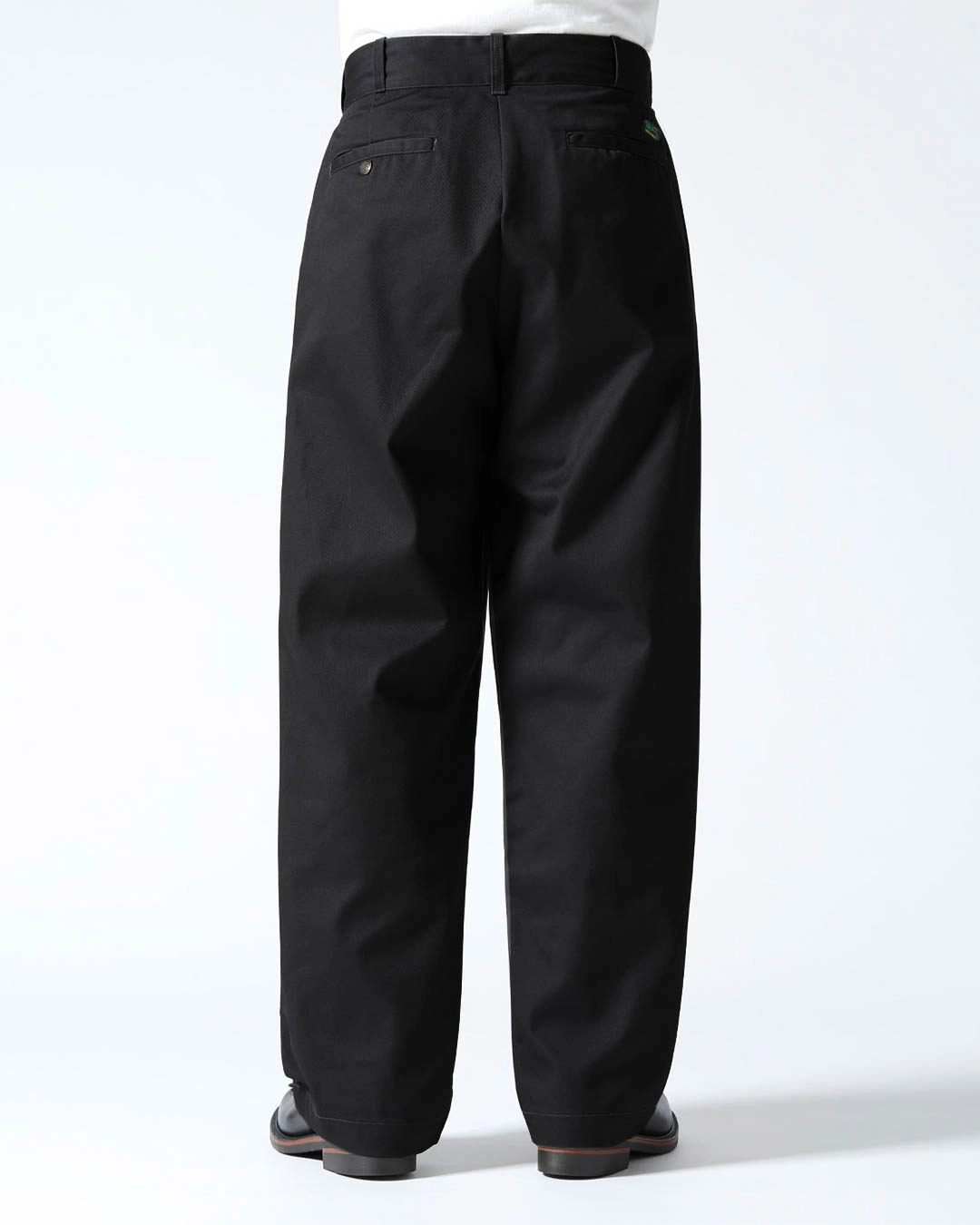 TN42597 ] TUF-NUT T/C Wide Work Trousers [Black] : Semi Basement General  Store