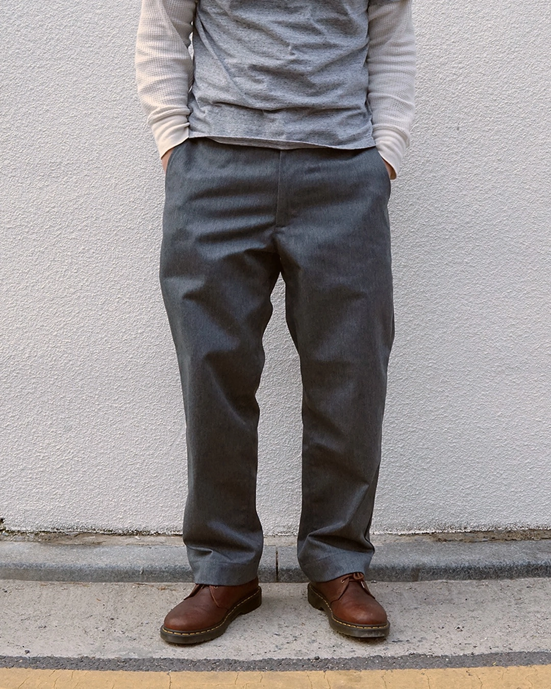 T⁄C Twill Chino Trousers [2 希少 CALEE T/C TWILL CHINO TROUSERS