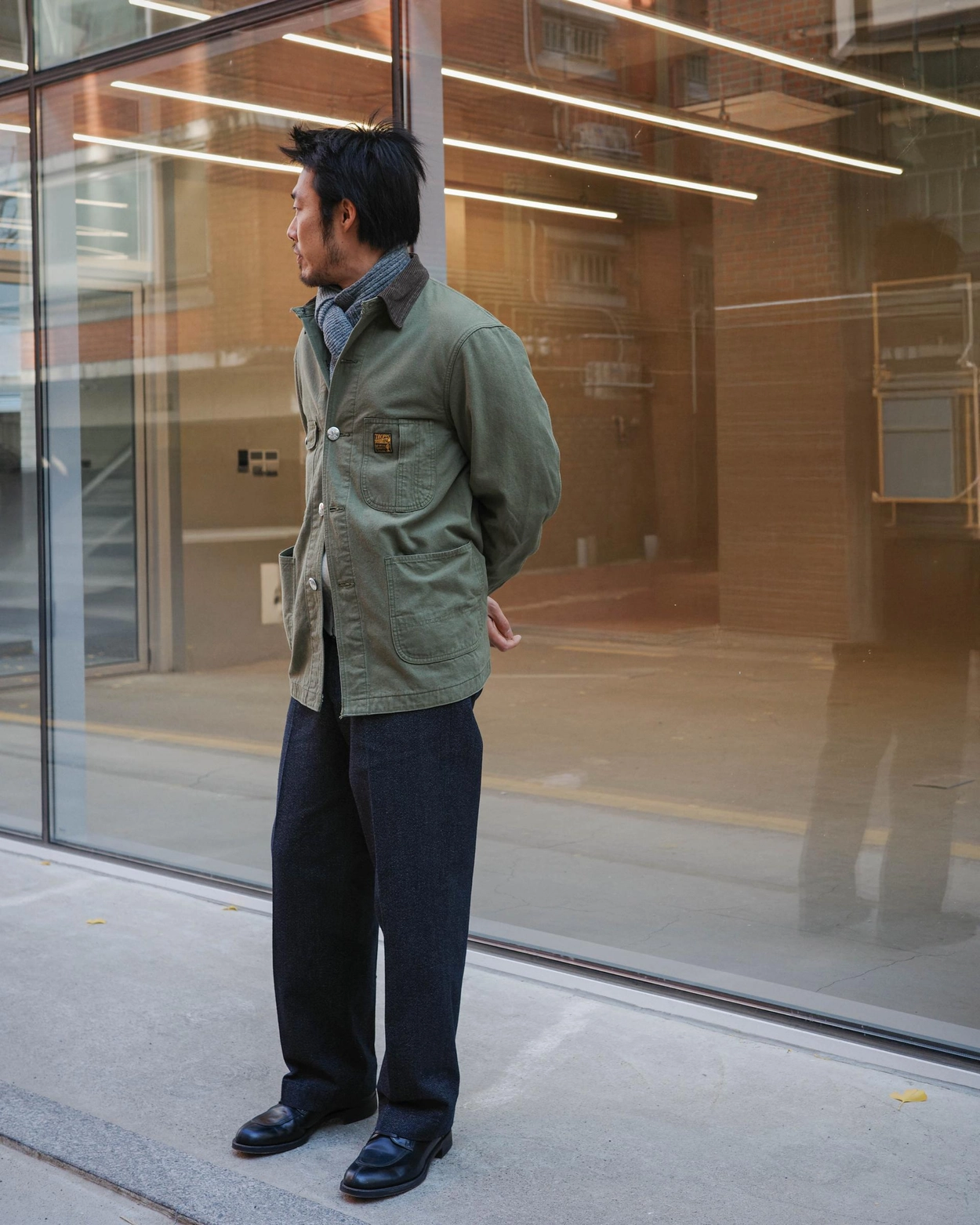 TR25AW-601 ] Engineer Covert Trousers [Navy] : Semi Basement