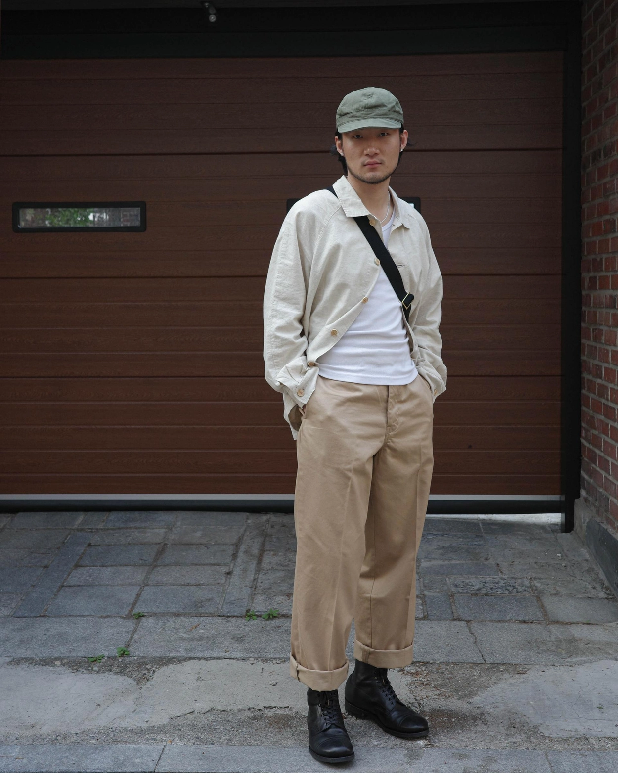 TR-CIV601 ] 40 Civilian Trousers [Khaki] : Semi Basement General Store