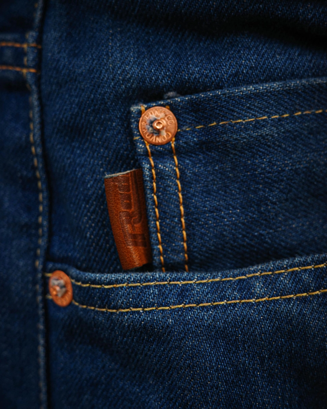 GXP Baggy Fit Denim Pants [Faded Indigo] : Semi Basement General Store