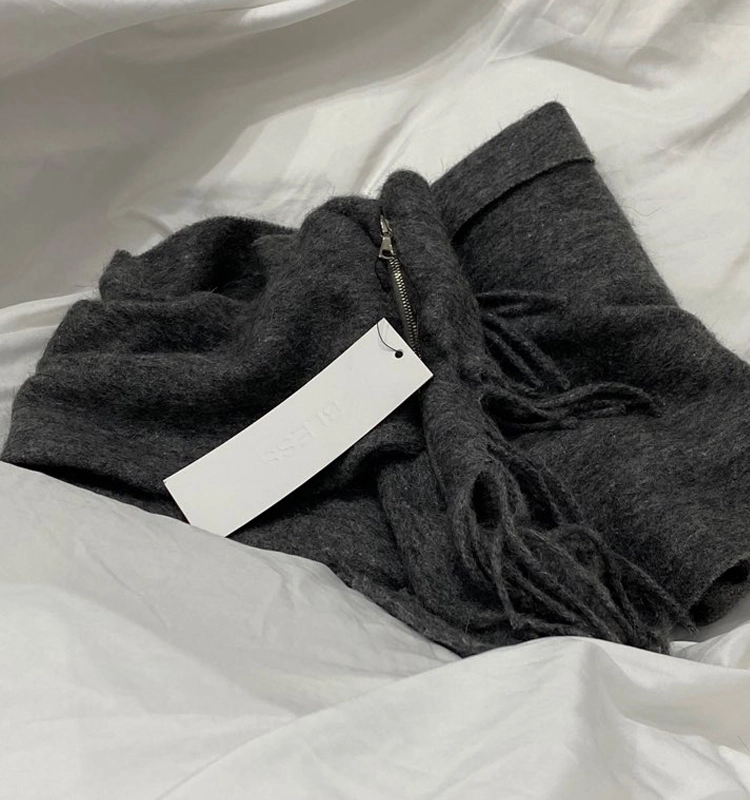 BLESS Draps Long Scarf Greymelange : wwtwseoul