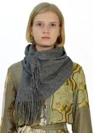 BLESS Draps Long Scarf Greymelange : wwtwseoul