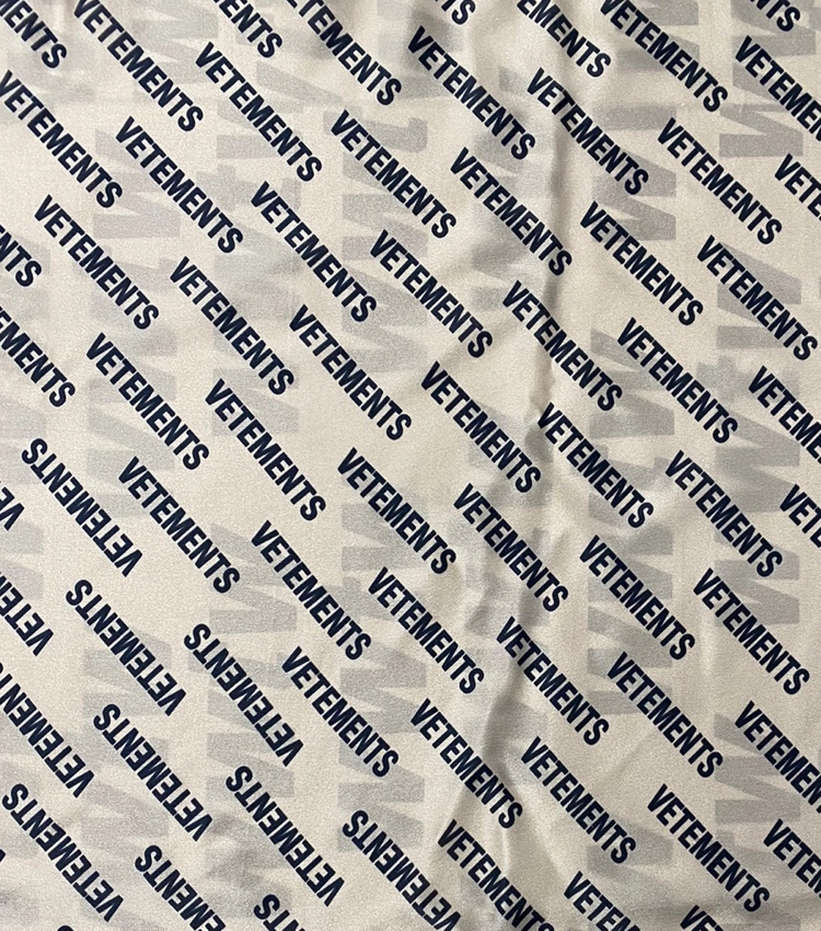 Vetements Silk Monogram Scarf : wwtwseoul