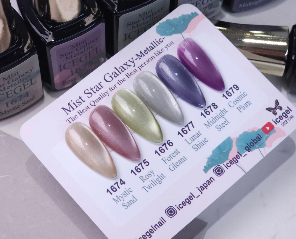 ☆ice gel☆★Mist Star Galaxy★ 8色セット 楽天市場】アイスジェル ICE GEL A BLACK ミストスター